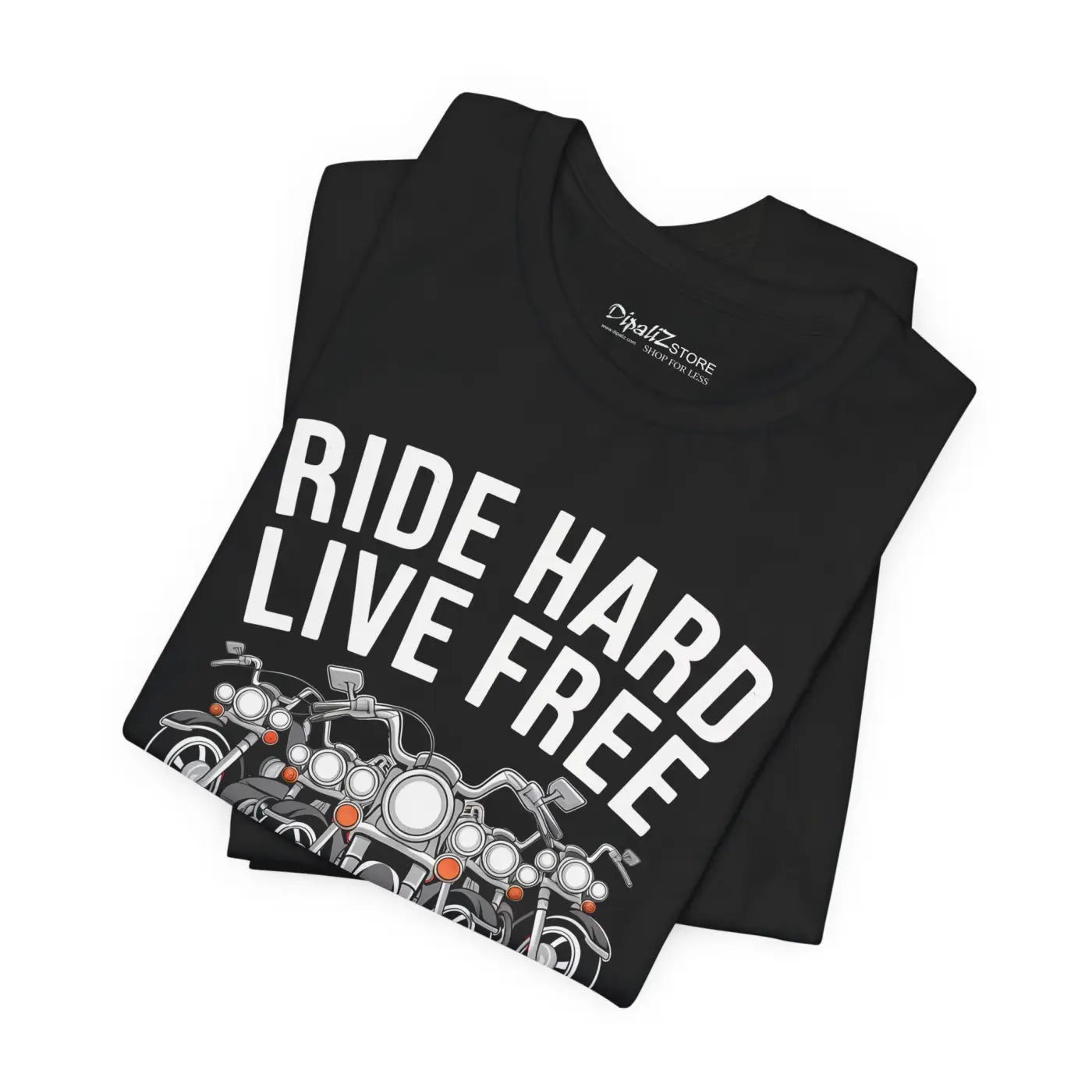 Unisex Jersey Short Sleeve Tee - Ride Hard Live Free - DipaliZ