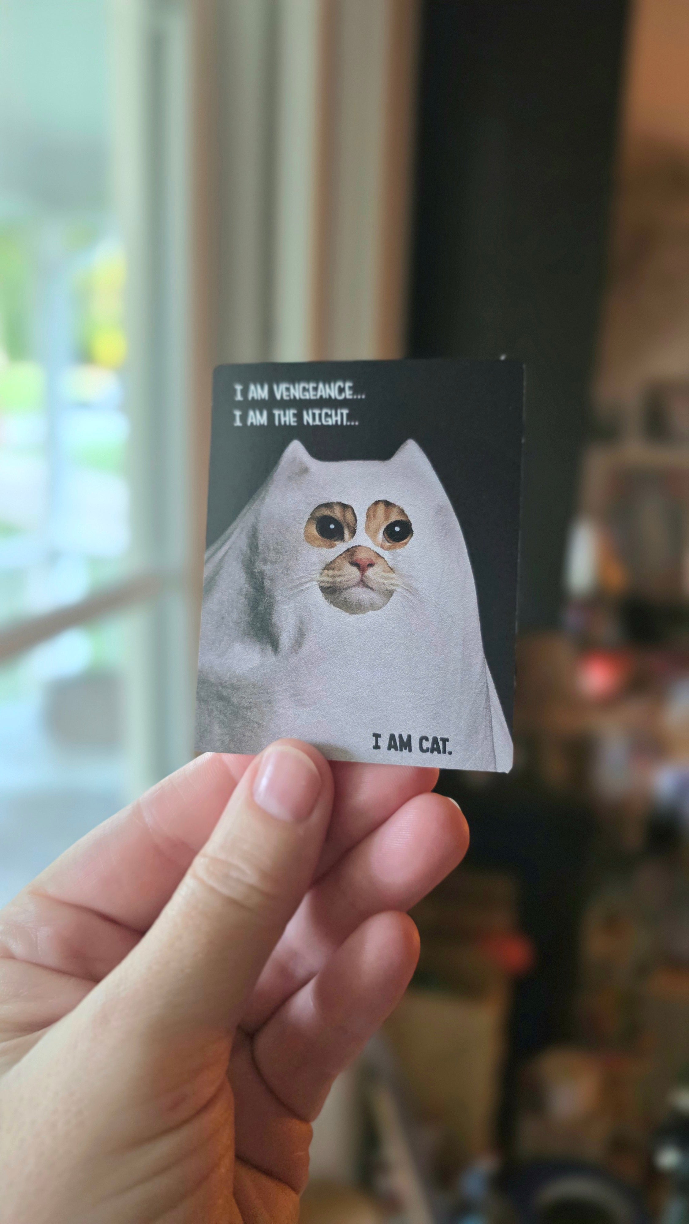 I Am Cat Sticker