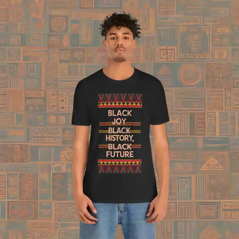 Celebrate Juneteenth Unisex Jersey Tee - Black Joy - DipaliZ