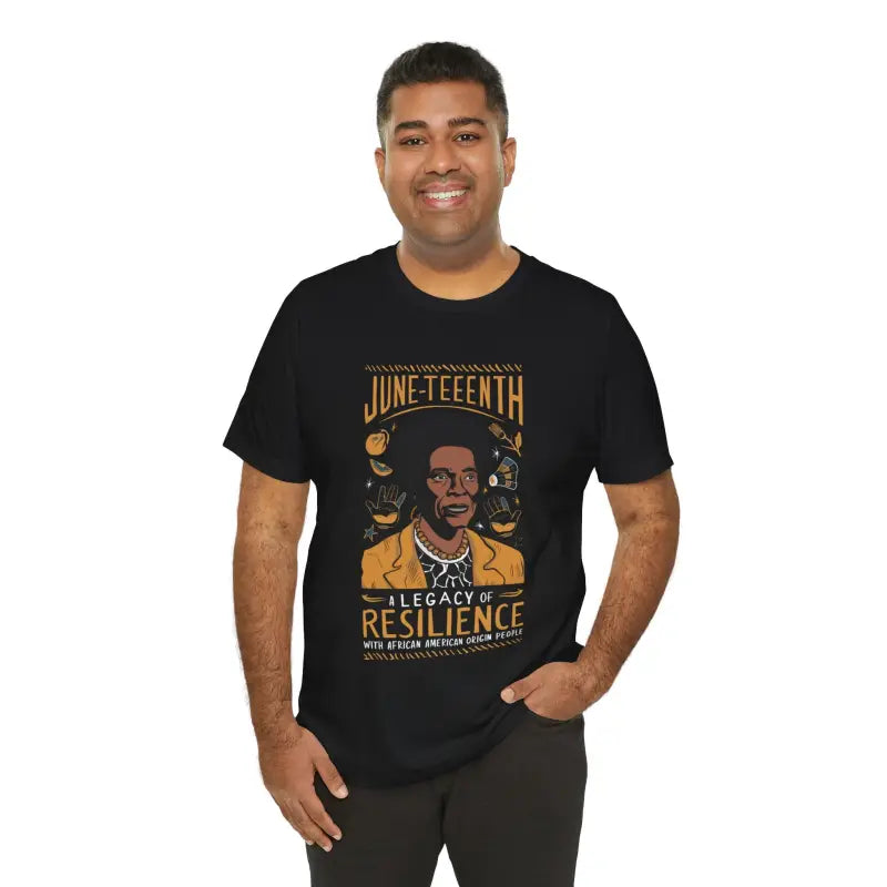 Rock Juneteenth Vibes Unisex Jersey Tee - Celebrate Legacy - DipaliZ