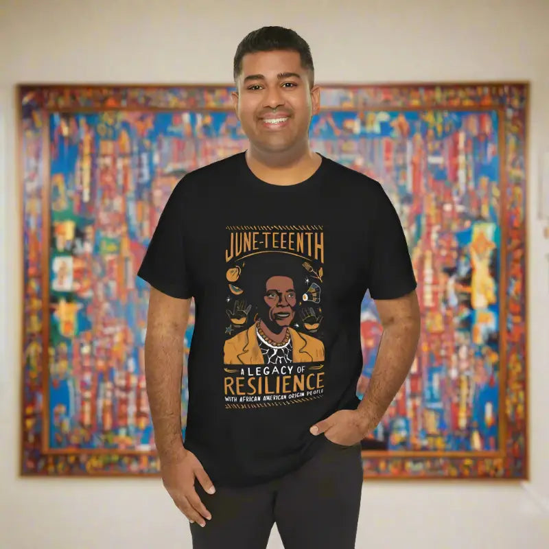 Rock Juneteenth Vibes Unisex Jersey Tee - Celebrate Legacy - DipaliZ