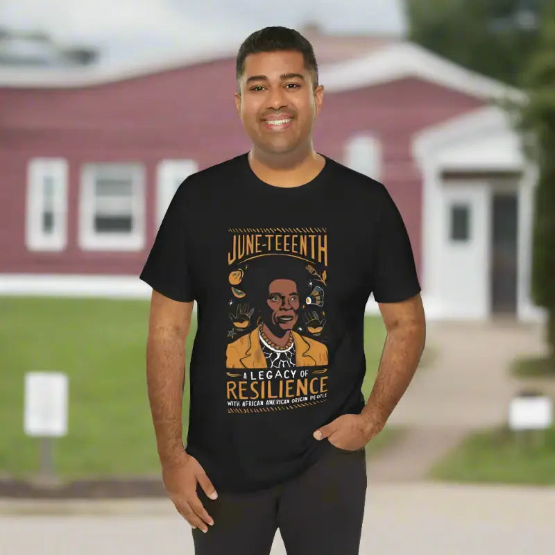 Rock Juneteenth Vibes Unisex Jersey Tee - Celebrate Legacy - DipaliZ