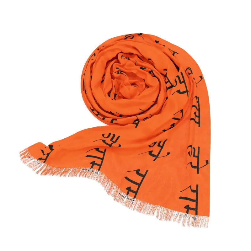 Dynamic Hare Ram Scarf - Vibrant Statement Accessory - DipaliZ