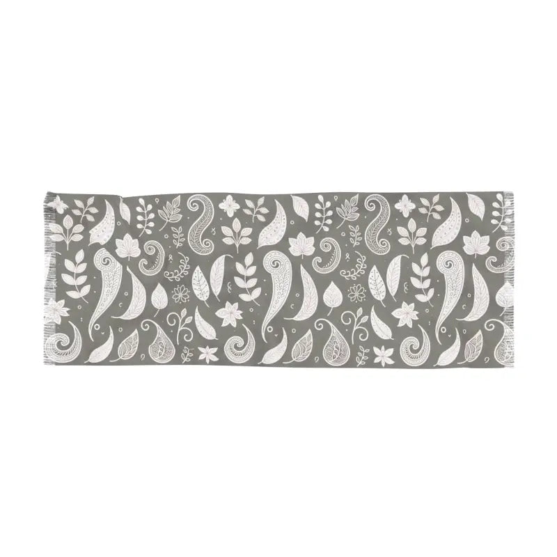 Dynamic Paisley Pattern Scarf - Polyester Fashion-Forward Accessory - DipaliZ