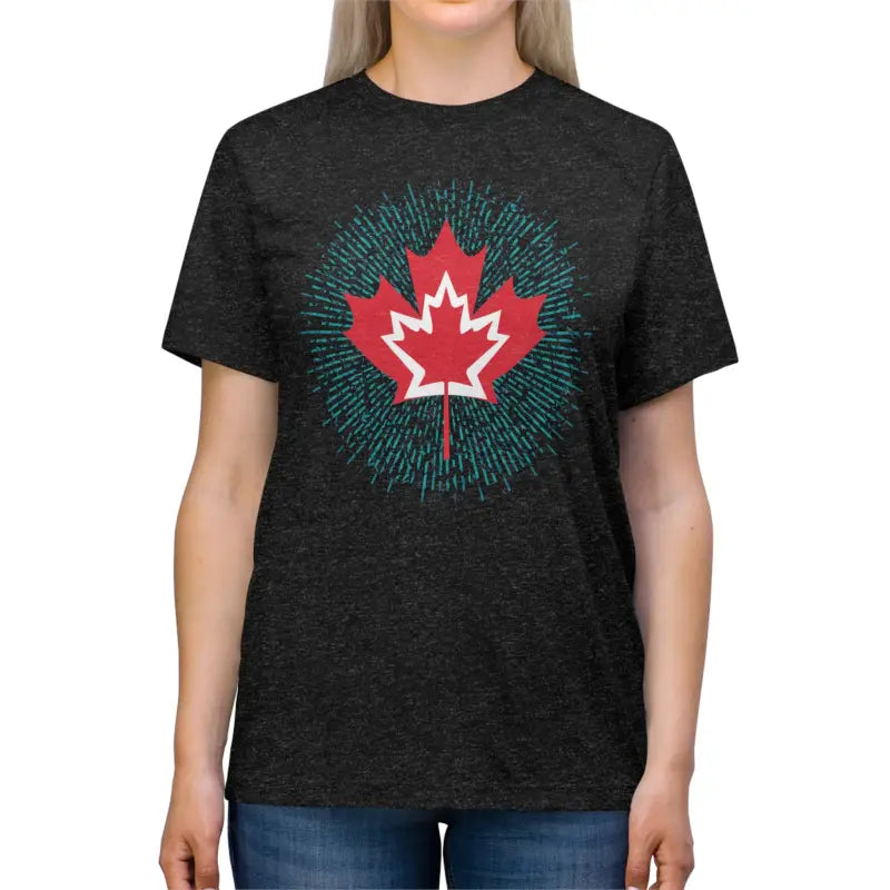 Maple Leaf Tee - Celebrate Canada Day with Canuck Pride - DipaliZ