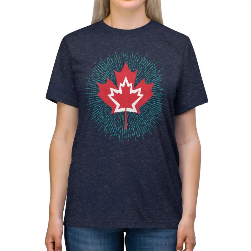 Maple Leaf Tee - Celebrate Canada Day with Canuck Pride - DipaliZ