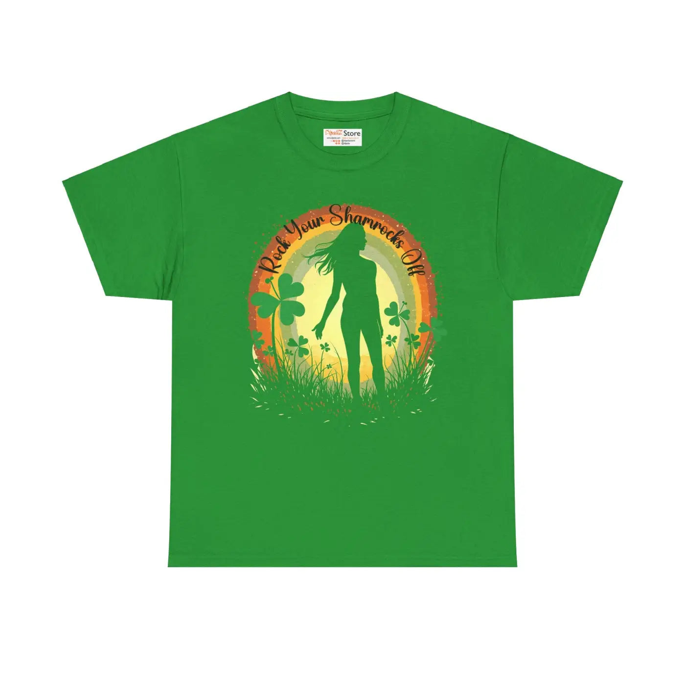Unisex Heavy Cotton Tee - St Patricks Day Style - DipaliZ