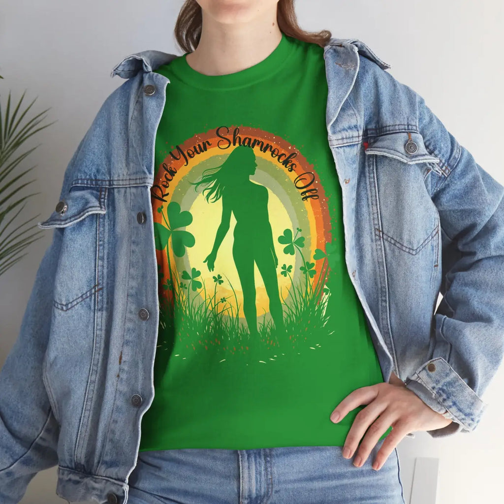 Unisex Heavy Cotton Tee - St Patricks Day Style - DipaliZ