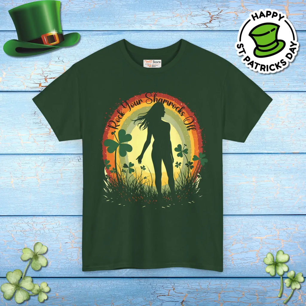 Unisex Heavy Cotton Tee - St Patricks Day Style - DipaliZ