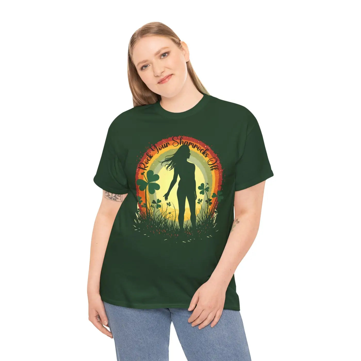 Unisex Heavy Cotton Tee - St Patricks Day Style - DipaliZ