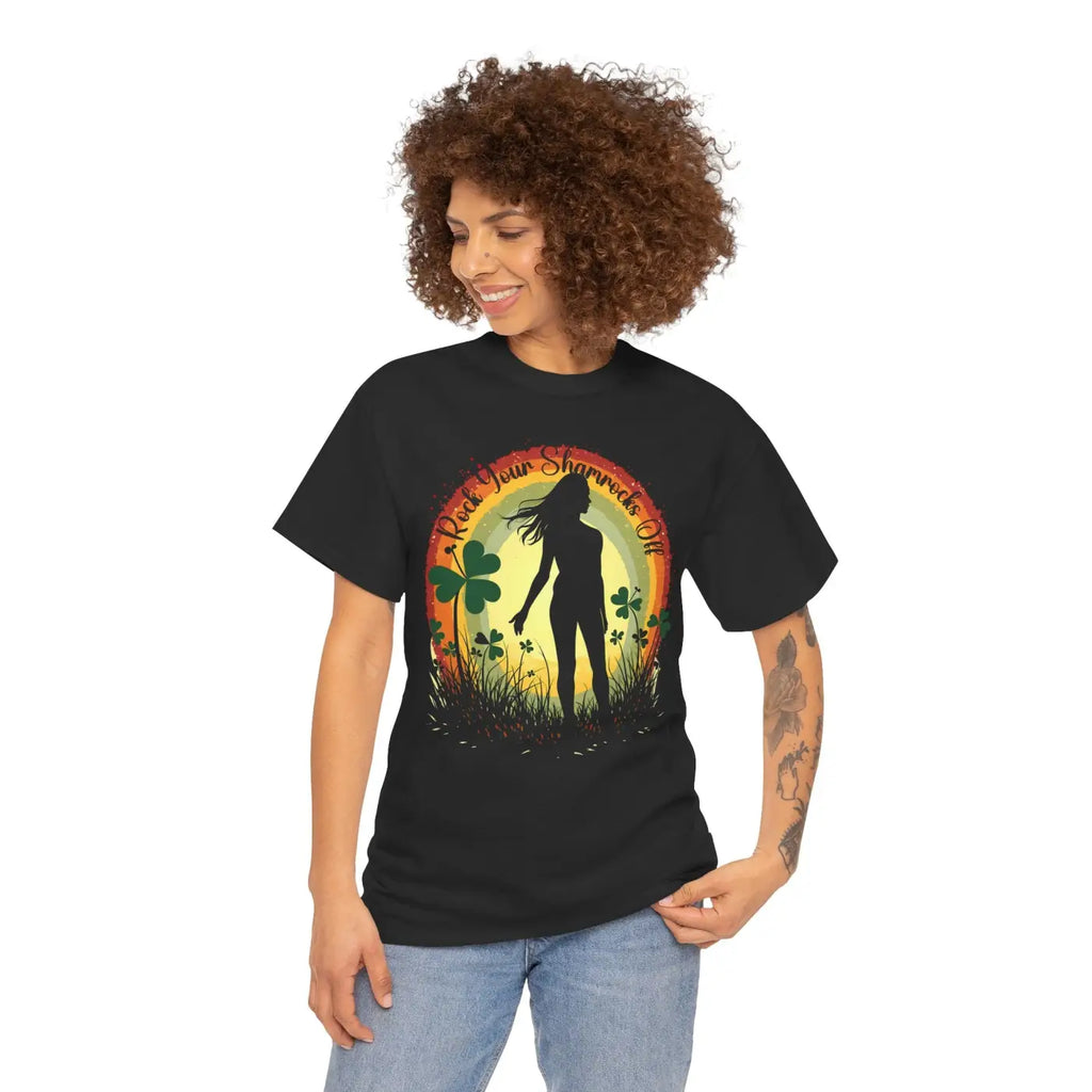 Unisex Heavy Cotton Tee - St Patricks Day Style - DipaliZ