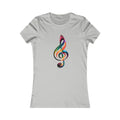 Music Note Women's Favorite Tee - Bold Artistic Design - DipaliZ