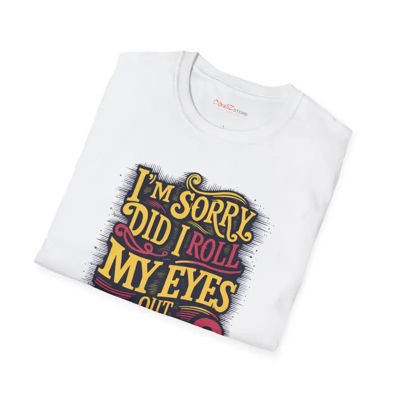 Rollinmy Eyes Heather Unisex Tee - Funny Sassy Comfort - DipaliZ