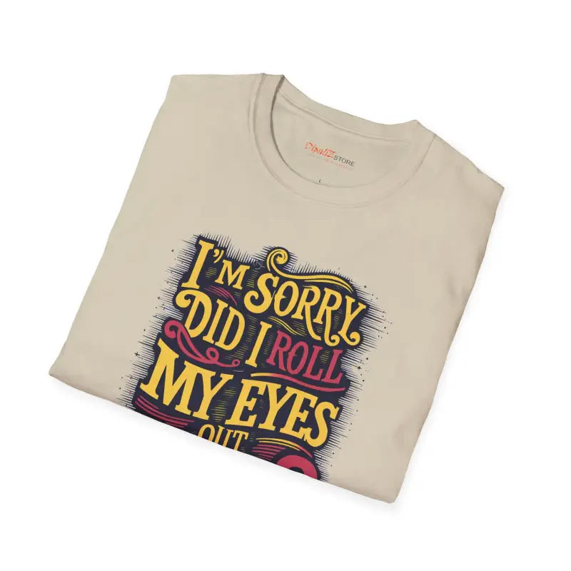 Rollinmy Eyes Heather Unisex Tee - Funny Sassy Comfort - DipaliZ