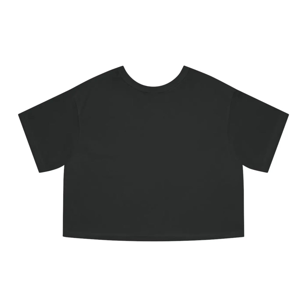Cropped T-Shirt - Cute Skateboard Graphic Design - DipaliZ