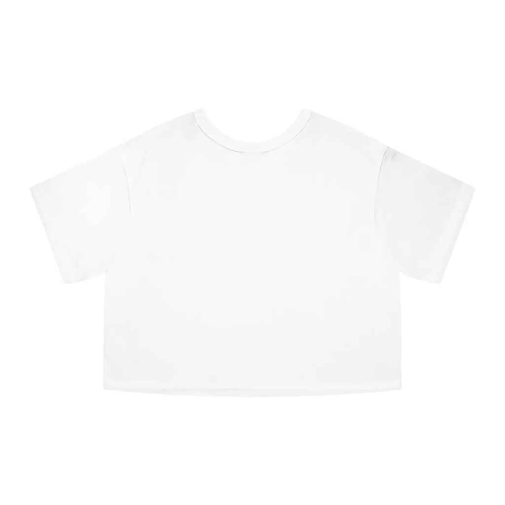 Cropped T-Shirt - Cute Skateboard Graphic Design - DipaliZ