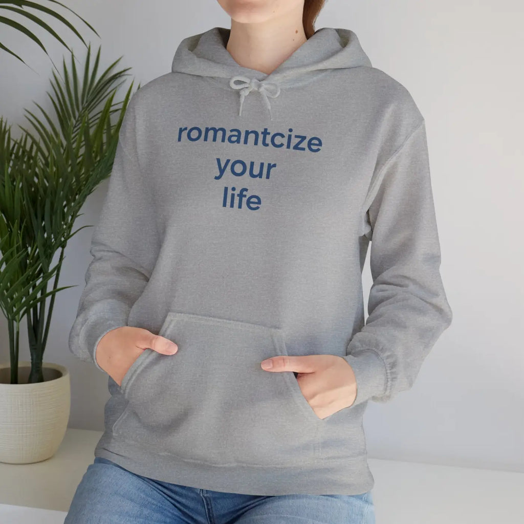 Winter Typography Hoodie - Oversized Statement Piece - DipaliZ