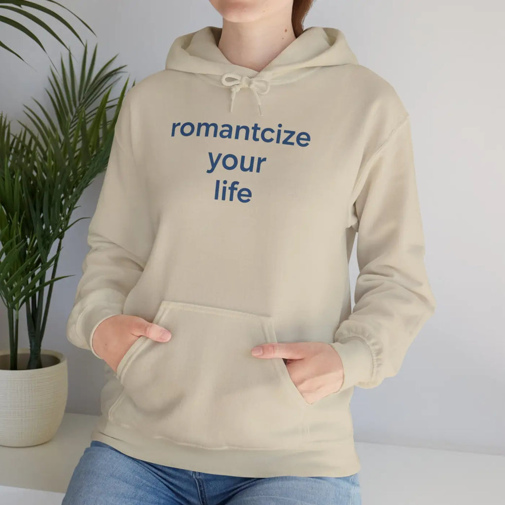 Winter Typography Hoodie - Oversized Statement Piece - DipaliZ