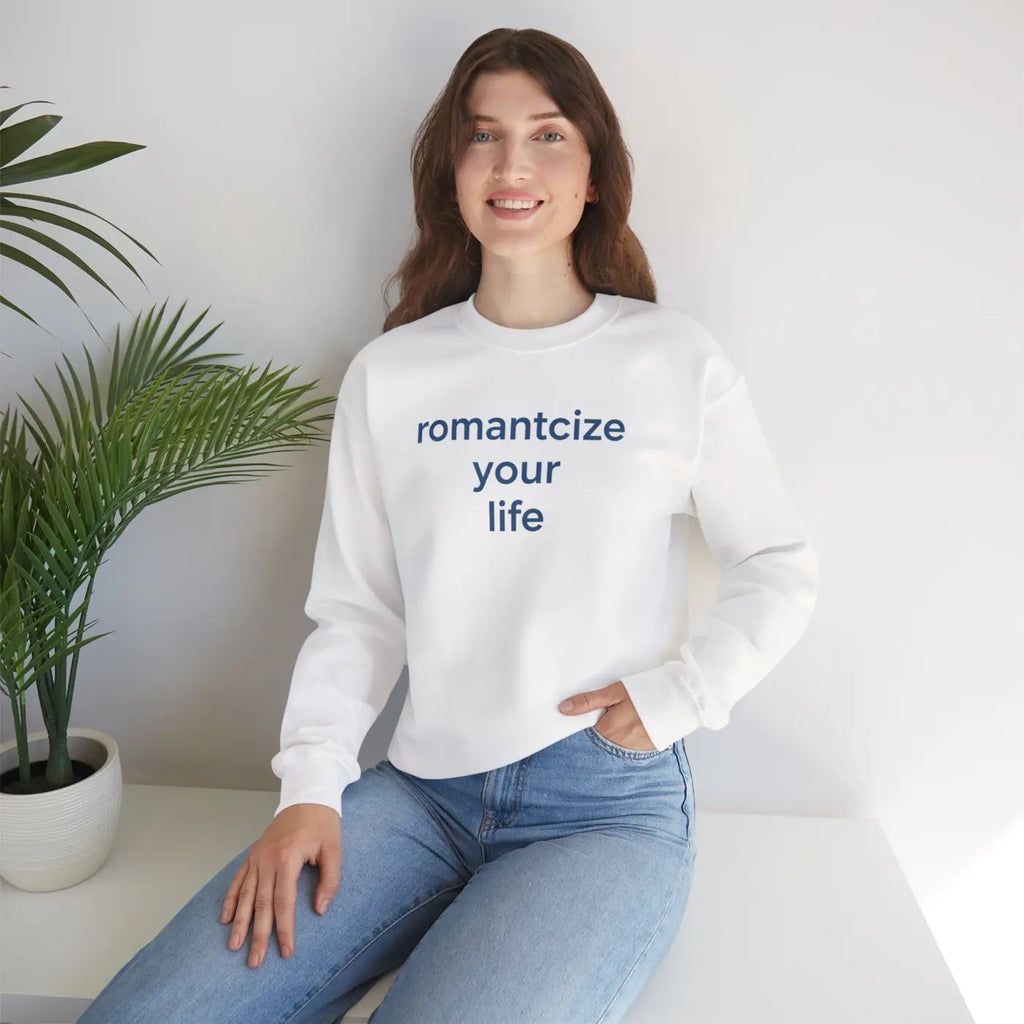 Bold Slogan Center Chest Sweatshirt - Statement Style - DipaliZ
