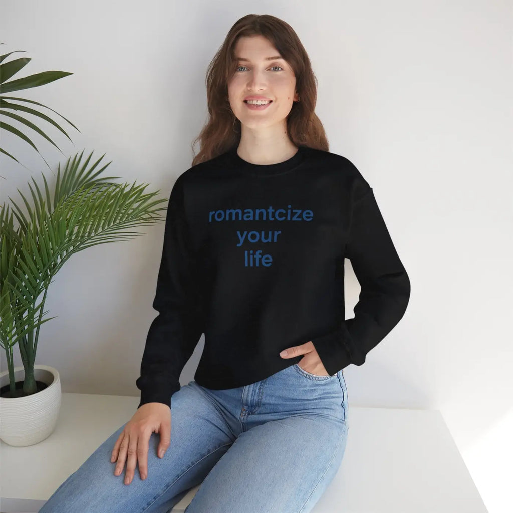 Bold Slogan Center Chest Sweatshirt - Statement Style - DipaliZ