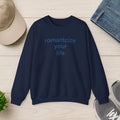 Bold Slogan Center Chest Sweatshirt - Statement Style - DipaliZ