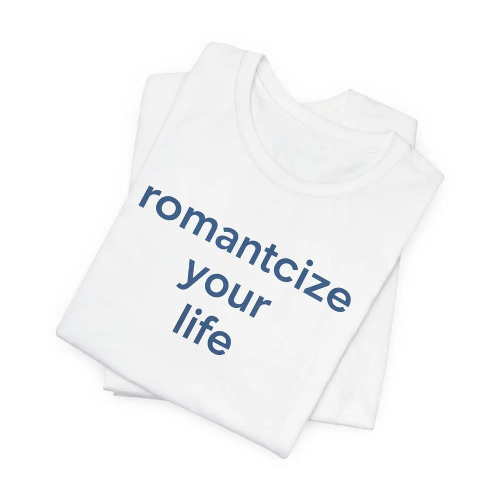 Winter Typography Slogans Tee - Bold Blue Statement - DipaliZ