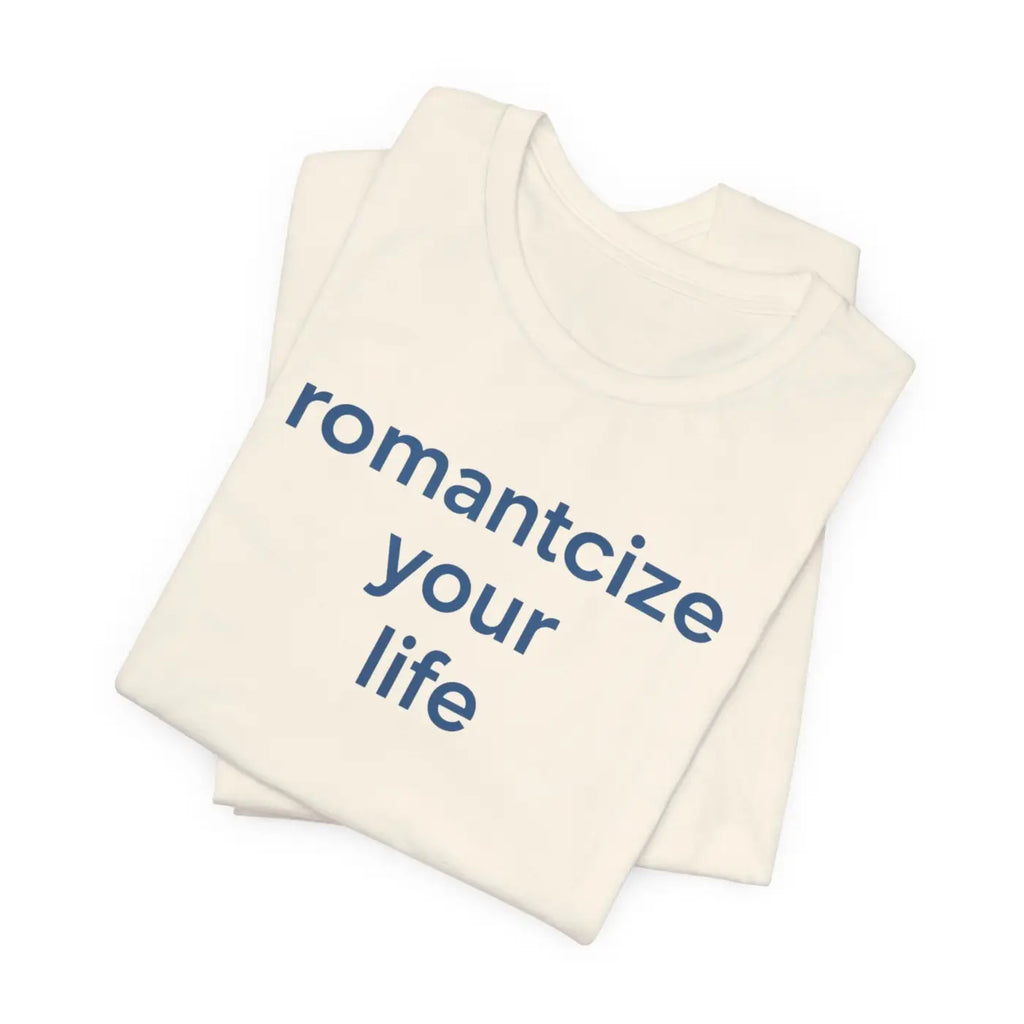 Winter Typography Slogans Tee - Bold Blue Statement - DipaliZ