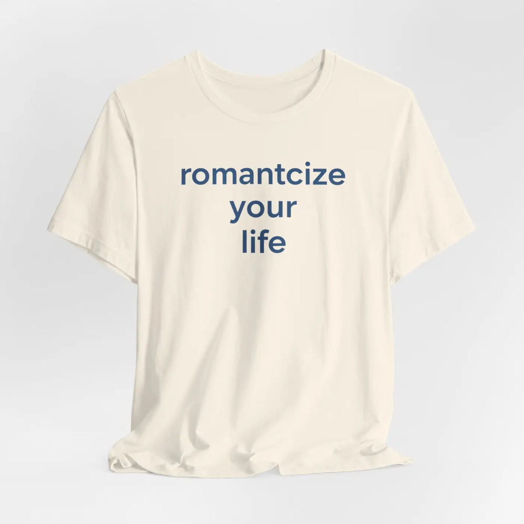 Winter Typography Slogans Tee - Bold Blue Statement - DipaliZ