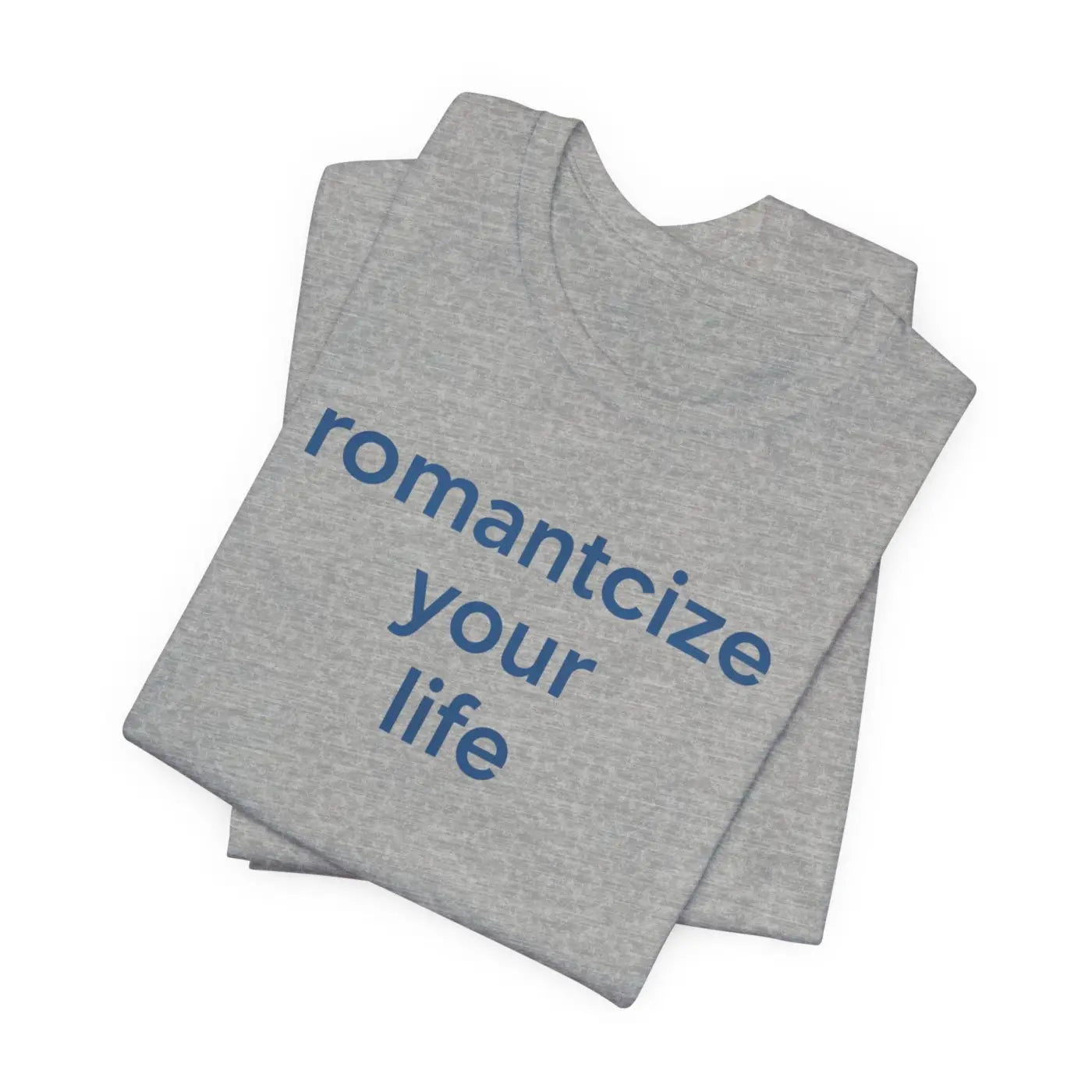Winter Typography Slogans Tee - Bold Blue Statement - DipaliZ
