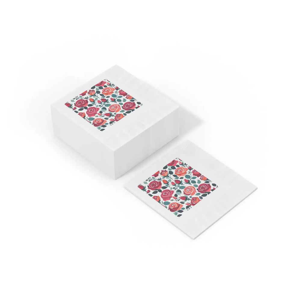 White Coined Napkins - Chic Party Essential - DipaliZ