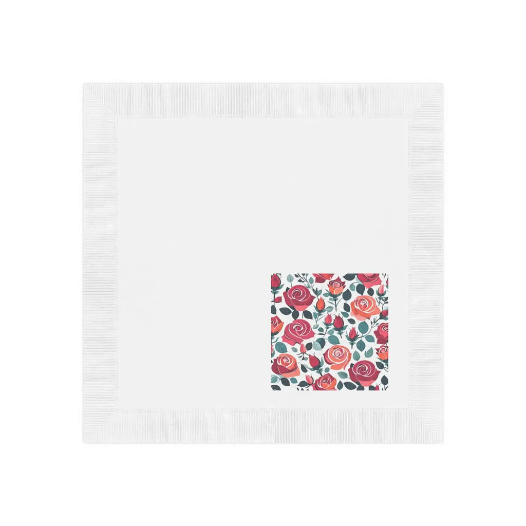 White Coined Napkins - Chic Party Essential - DipaliZ