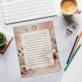 Rose Pink Notepad - Chic Note Taking Essential - DipaliZ
