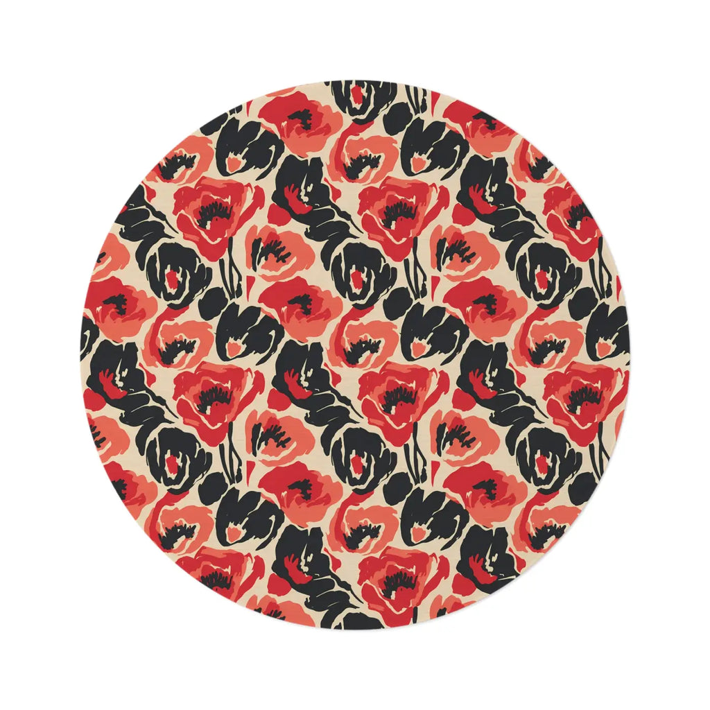 Round Rug Soft Glow - Ultra-Soft Polyester Chenille - DipaliZ