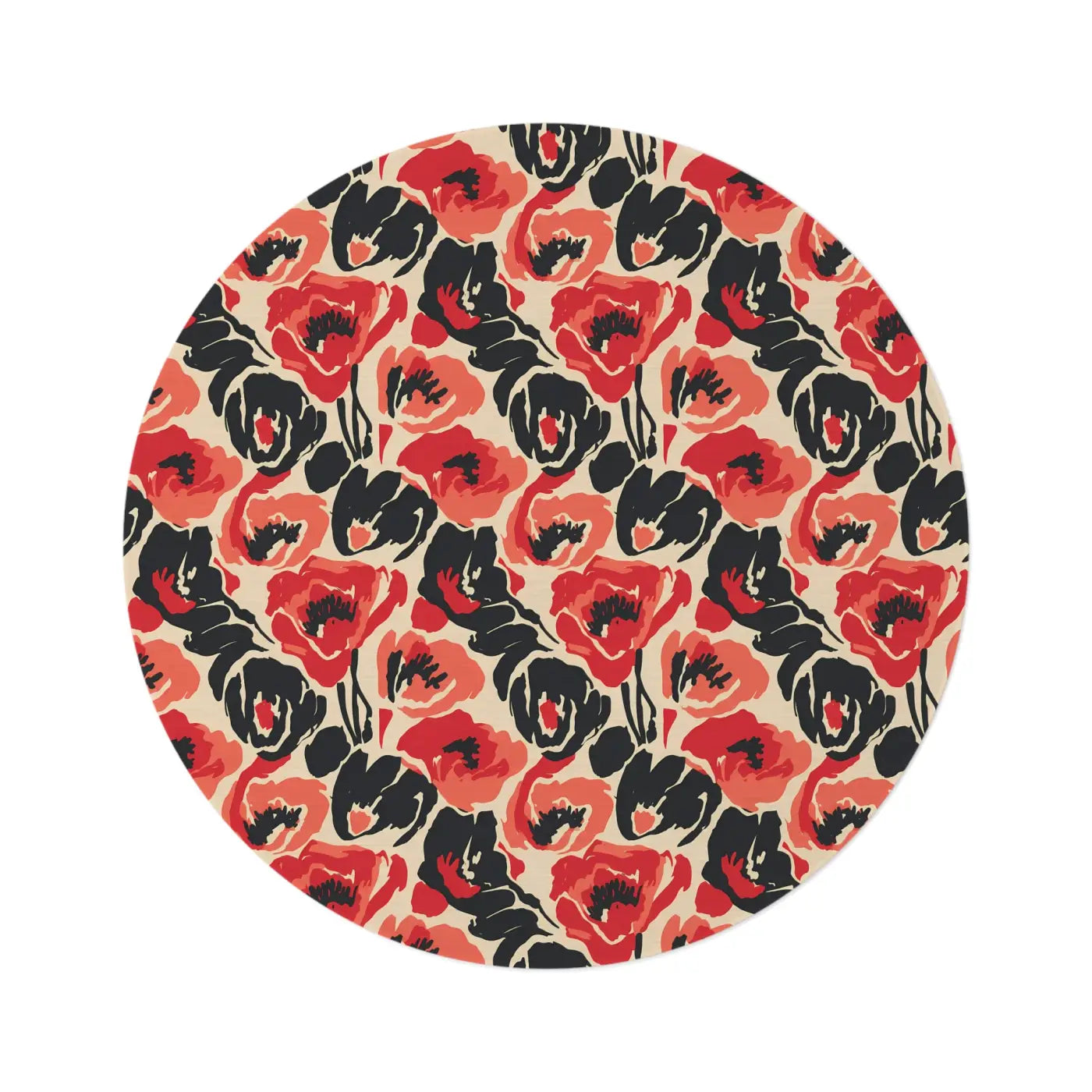 Round Rug Soft Glow - Ultra-Soft Polyester Chenille - DipaliZ