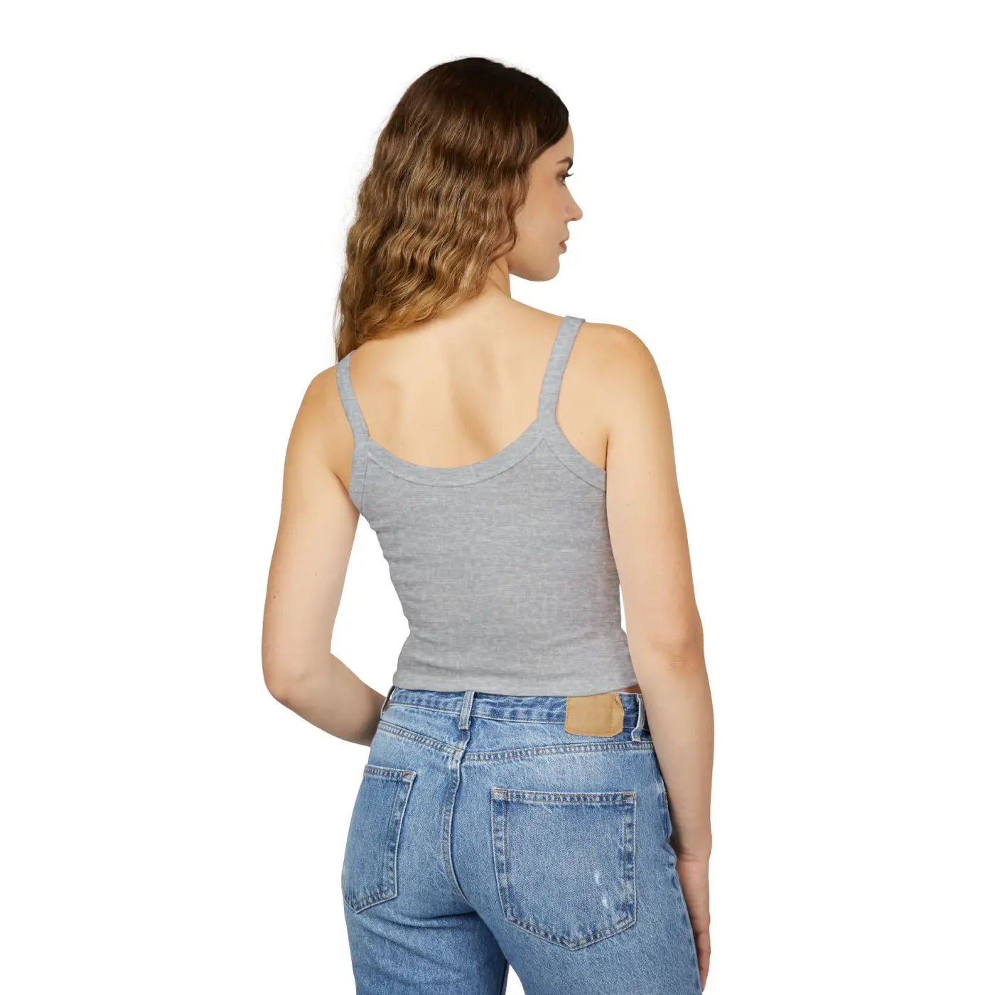 Royal Heart Crown Spaghetti Strap Tank - Regal Style - DipaliZ