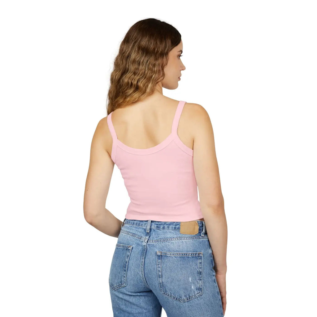 Royal Heart Crown Spaghetti Strap Tank - Regal Style - DipaliZ