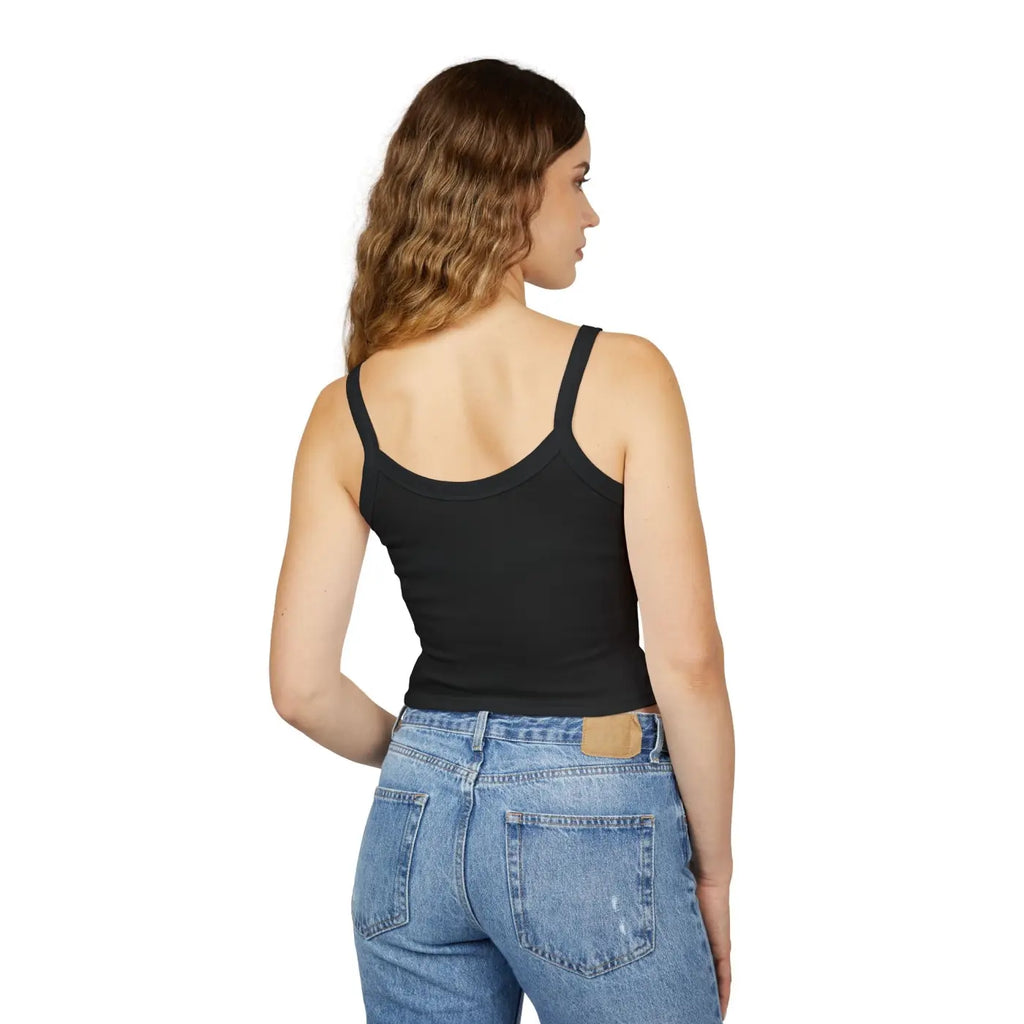 Royal Heart Crown Spaghetti Strap Tank - Regal Style - DipaliZ