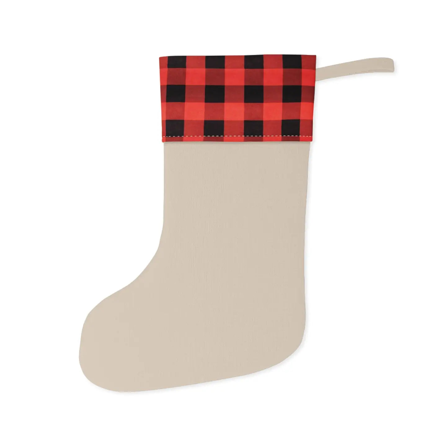 Personalized Rudolf Reindeer Christmas Stocking - DipaliZ