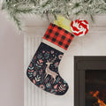 Personalized Rudolf Reindeer Christmas Stocking - DipaliZ