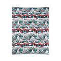 Cozy Rudolf Reindeer Comforter - Christmas Tree Design - DipaliZ