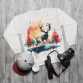 Rudolf Reindeer Christmas Sweatshirt - Holiday Party - DipaliZ