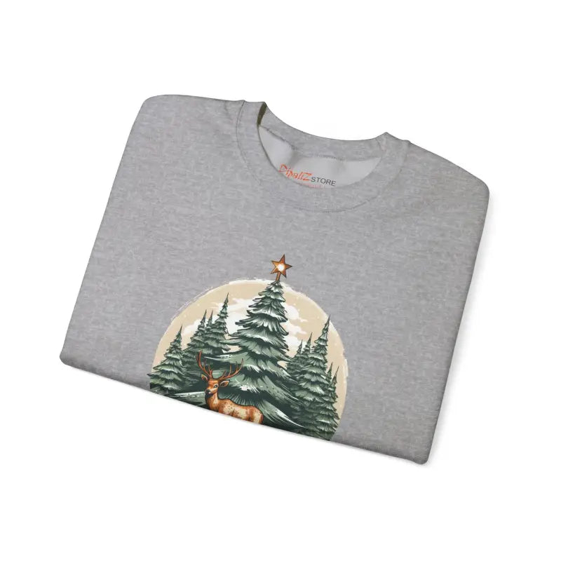 Rudolf Crewneck Sweatshirt - Holiday Gift for Her - DipaliZ