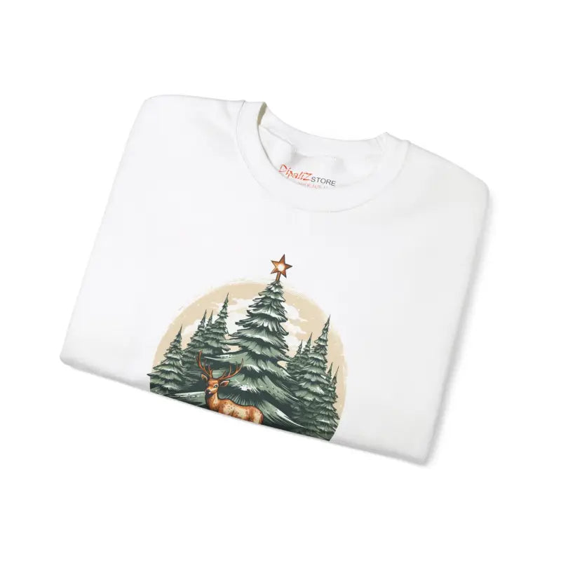 Rudolf Crewneck Sweatshirt - Holiday Gift for Her - DipaliZ