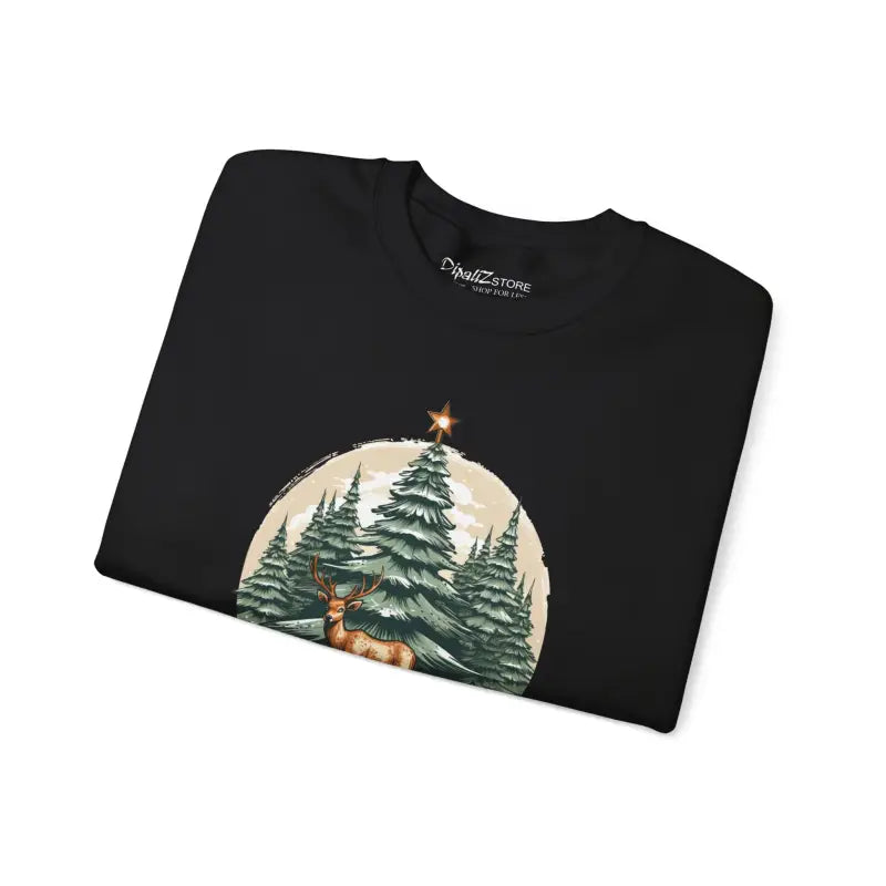 Rudolf Crewneck Sweatshirt - Holiday Gift for Her - DipaliZ