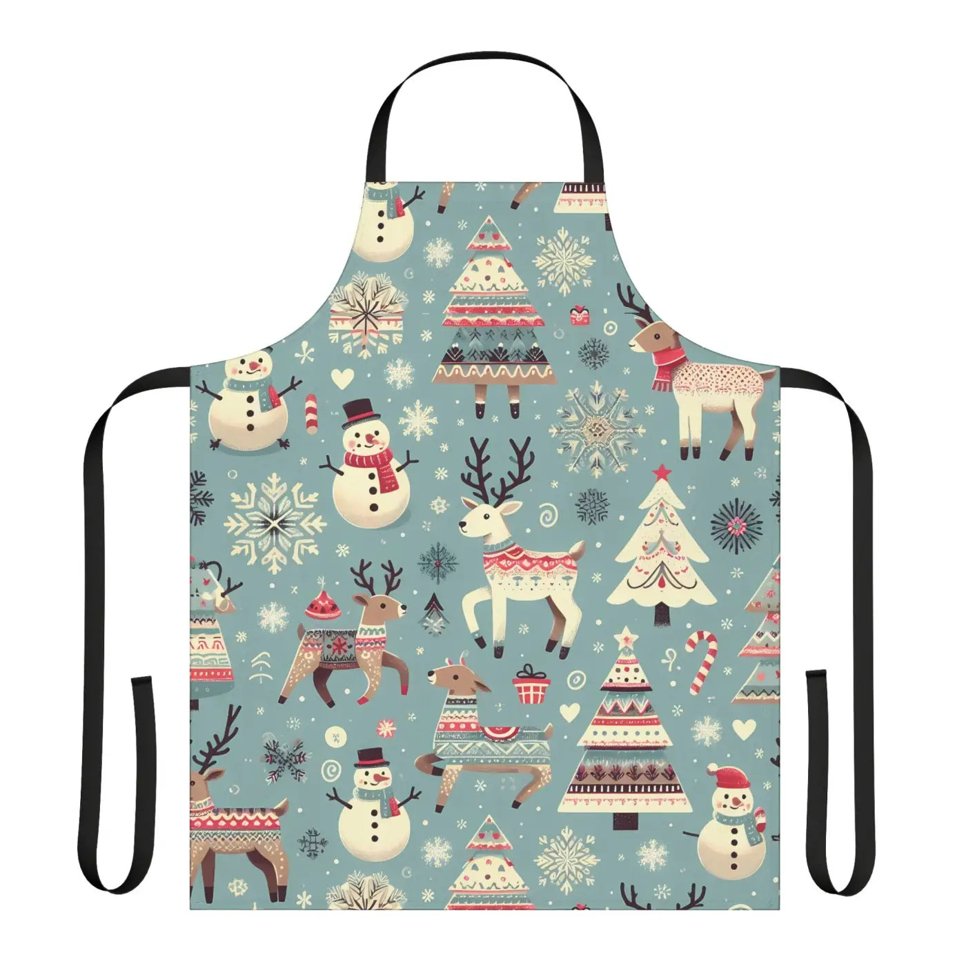 Magical Rudolph Reindeer Apron - Holiday Kitchen Essential - DipaliZ