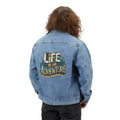 Denim Adventure Jacket - Rugged Charm Style - DipaliZ