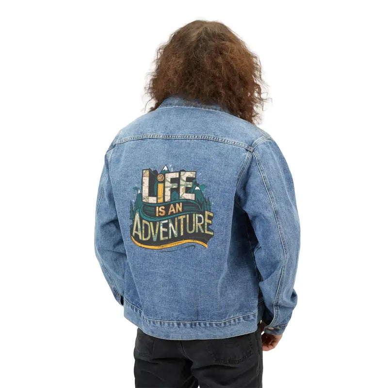 Denim Adventure Jacket - Rugged Charm Style - DipaliZ