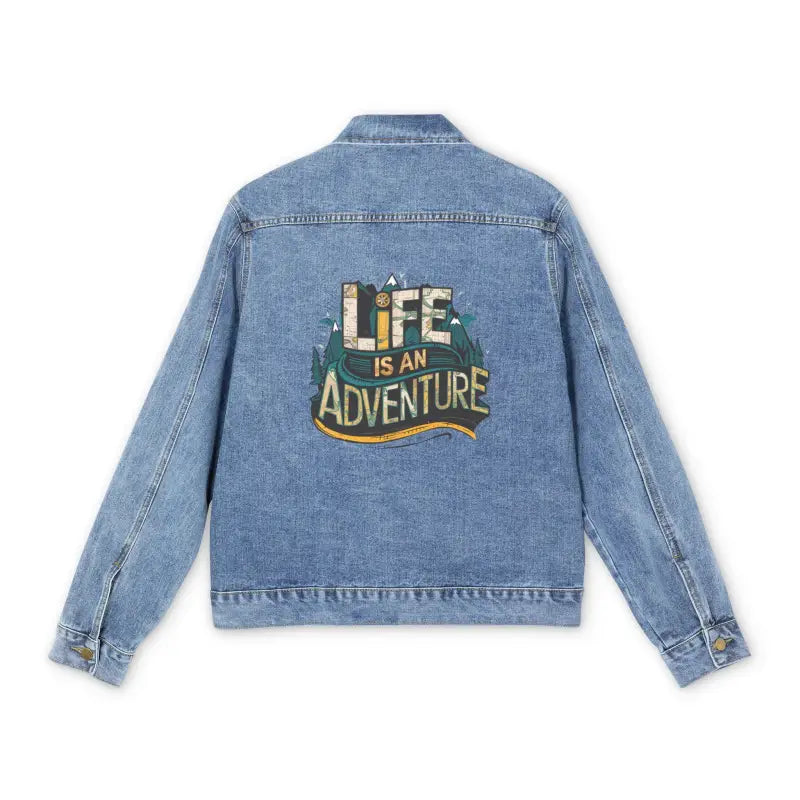 Denim Adventure Jacket - Rugged Charm Style - DipaliZ