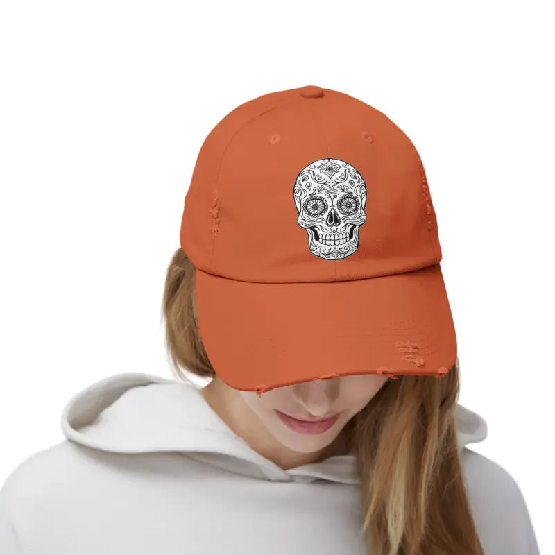 Rugged Cotton Twill Distressed Hats - Urban Outdoor Style - DipaliZ