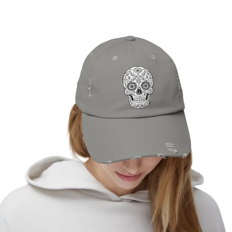 Rugged Cotton Twill Distressed Hats - Urban Outdoor Style - DipaliZ